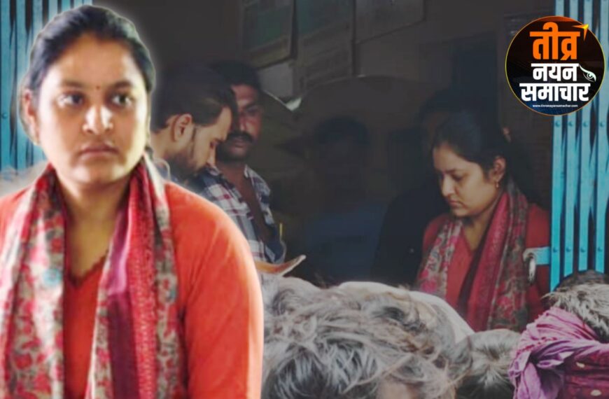 अलीराजपुर – चंद्रशेखर आजाद नगर ( भाभरा ) मे खाद वितरण केंद्र पर खाद के लिए हो रही थी भारी भीड़ , एसडीएम प्रियांशी भंवर ने तत्काल पहुंचकर सुचारु की व्यवस्था ।