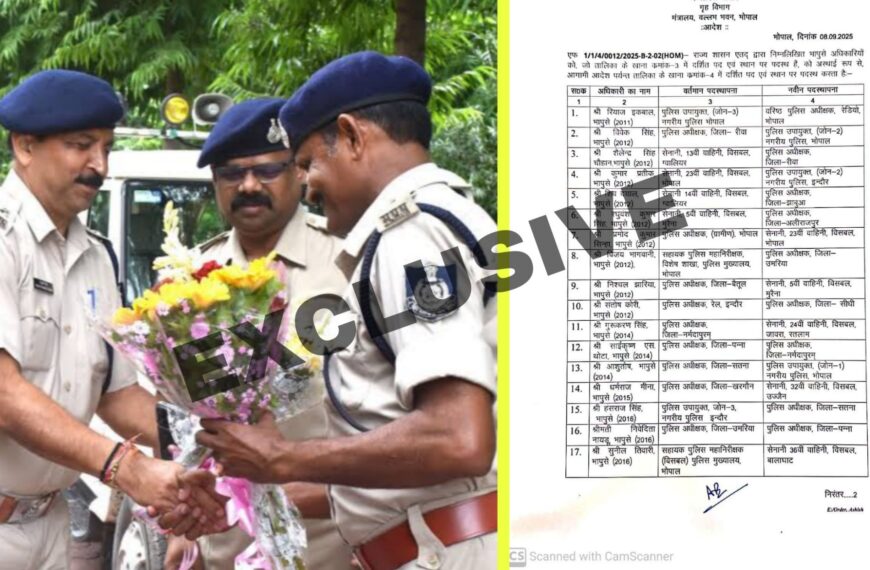 अलीराजपुर – रघुवंश कुमार सिंह 2012 बेच IPS होंगे जिले के पुलिस कप्तान ।