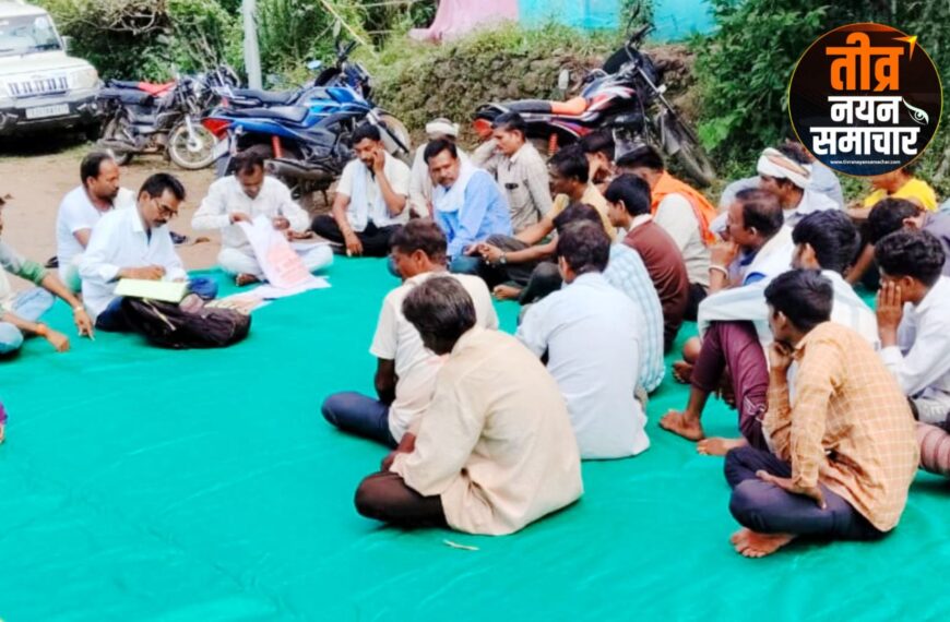 आलीराजपुर – पेसा ग्रामसभा में घर वापसी , ईसाई धर्म छोड़ अपनाया हिंदू धर्म…