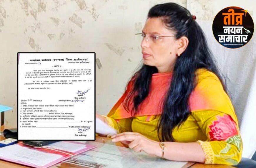आलीराजपुर – कलेक्टर नीतू माथुर ने आदेश किया जारी , बिना अनुमति अधिकारीयों को…