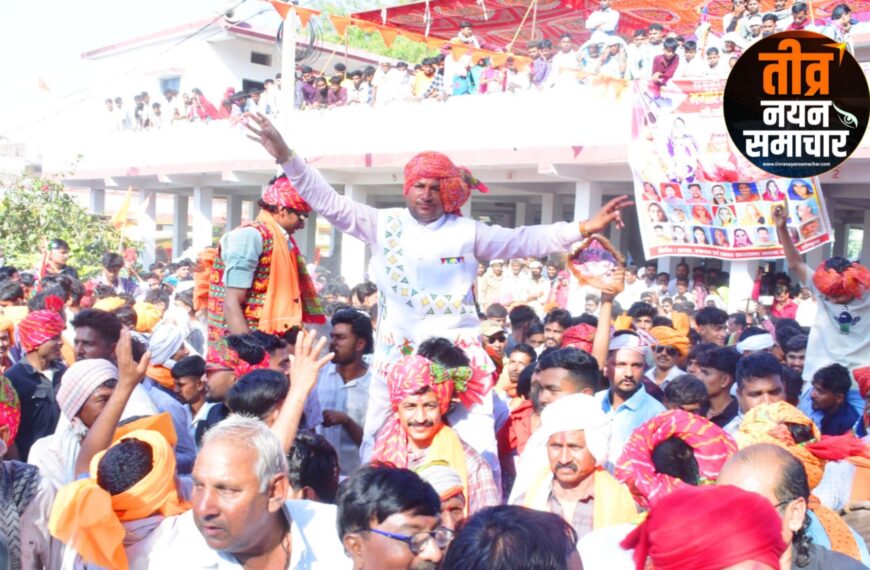 आलीराजपुर – धूमधाम से मनाया गया , वालपुर का विश्व प्रसिद्ध भगोरिया , भाजपा जिला उपाध्यक्ष एवं सरपंच जयपाल सिंह खरत के नेतृत्व मे निकली ऐतिहासिक गैर ।