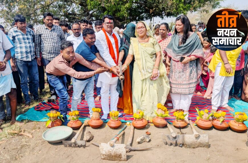 आलीराजपुर – केबिनेट मंत्री नागर सिंह चौहान ने ग्राम गिराला से किया , जल गंगा संवर्धन अभियान का भव्य शुभारंभ , कलेक्टर माथुर सहित जनप्रतिनिधि रहे उपस्थित ।