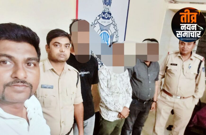 झाबुआ – पुलिस की बड़ी कार्यवाही IPL क्रिकेट सट्टे के ऑनलाइन गिरोह का पर्दाफाश , लाखों का दांव लगाने वाले 6 सटोरिये गिरफ्तार ।