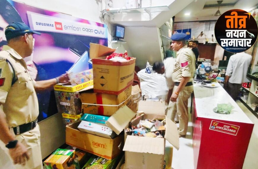 आलीराजपुर – पुलिस ने दबीश मार पकड़ा अवैध पटाखों का जखीरा , आरोपी के विरुद्ध मामला दर्ज ।