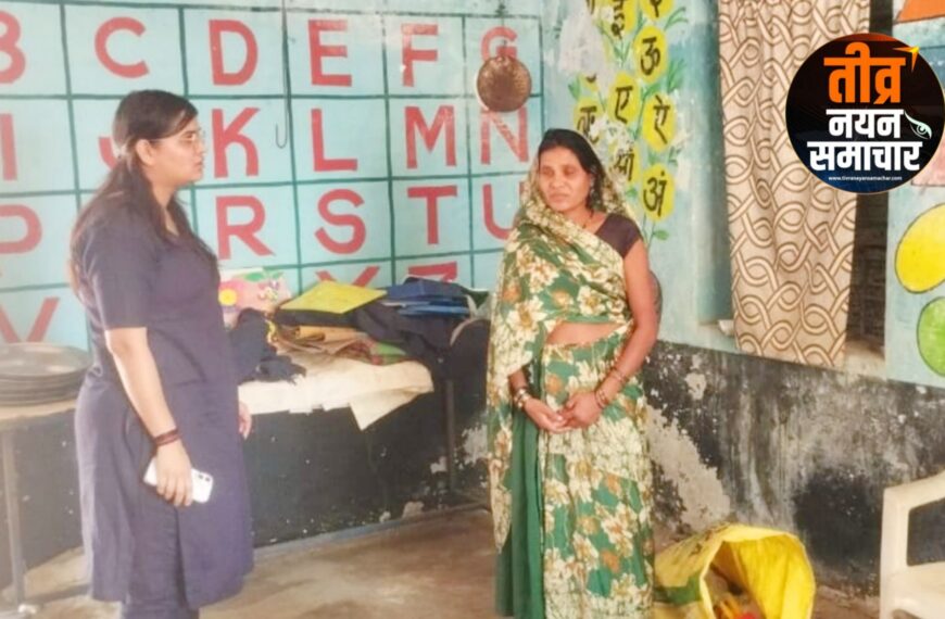 आलीराजपुर – एसडीएम दीपिका पाटीदार ने आंगनवाड़ी केंद्र का किया निरीक्षण , अनियमितताएं पाए जाने पर जताई नाराजगी ।