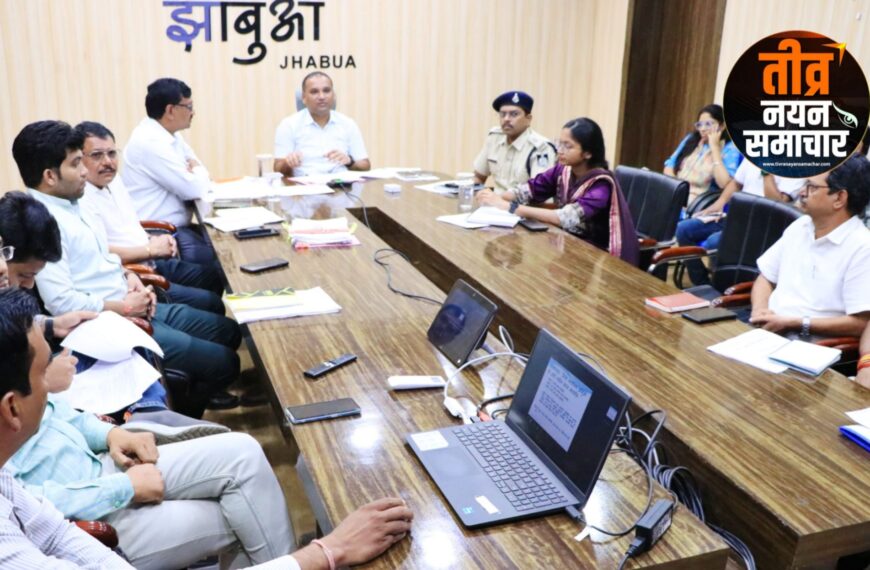 झाबुआ – कलेक्टर योगेश भरसट ने अधिकारीयों को दिया साफ संदेश , विस्फोटक सामग्री के अवैध भंडारण एवं अवैध उपयोग पर जीरो टॉलरेंस की नीति अपनाते हुए कठोर कार्यवाही करे ।