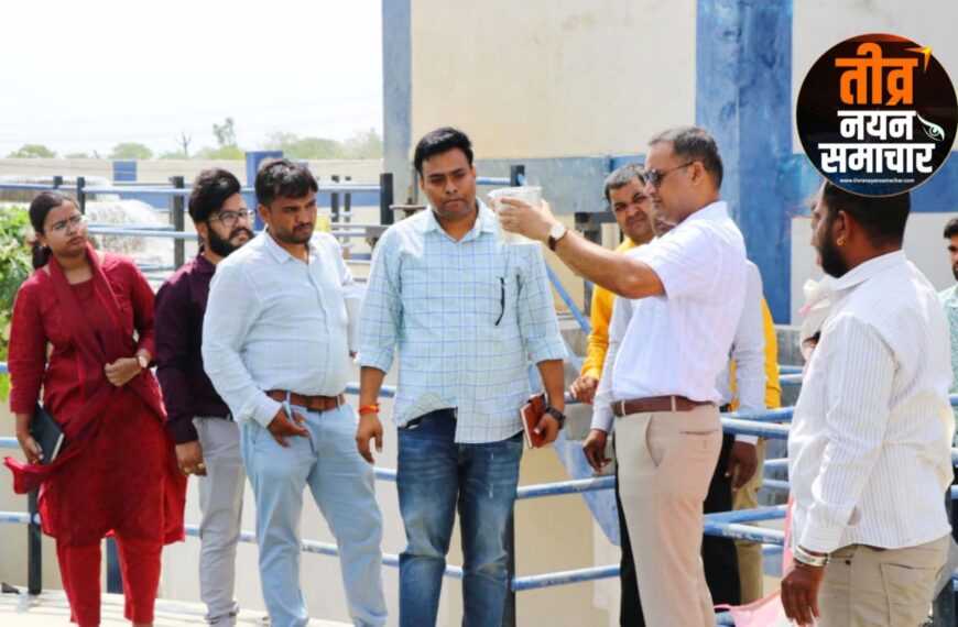 झाबुआ – कलेक्टर योगेश भरसट ने मेघनगर की पेयजल व्यवस्था का किया निरीक्षण , वॉटर ट्रीटमेंट प्लांट एवं झायड़ा बैराज का लिया जायजा ।