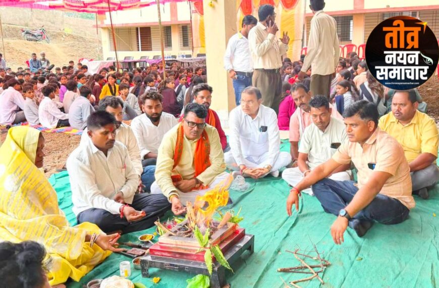 आलीराजपुर – कैबिनेट मंत्री नागरसिंह चौहान ने सिलोटा में उमा विद्यालय के भवन का लोकार्पण , तीन ग्रामों में 175 छात्र-छात्राओं को वितरित की साइकिलें ।