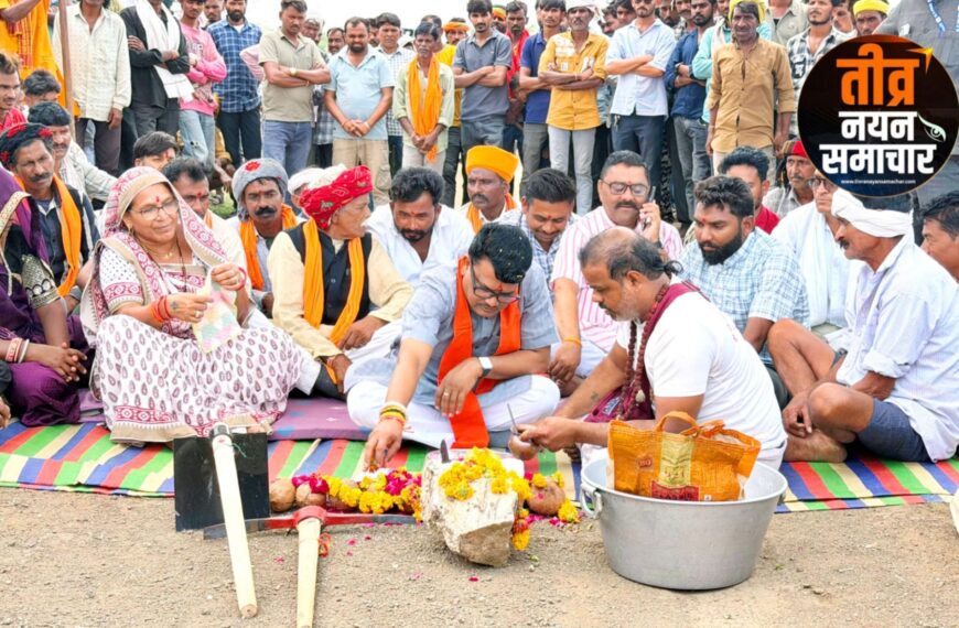 आलीराजपुर – मंत्री नागरसिंह चौहान ने किया भूमिपूजन , 8.64 करोड़ की लागत से बनेगा बिछोली हाथीपाई / कंकड़वाल सिलोटा मार्ग ।