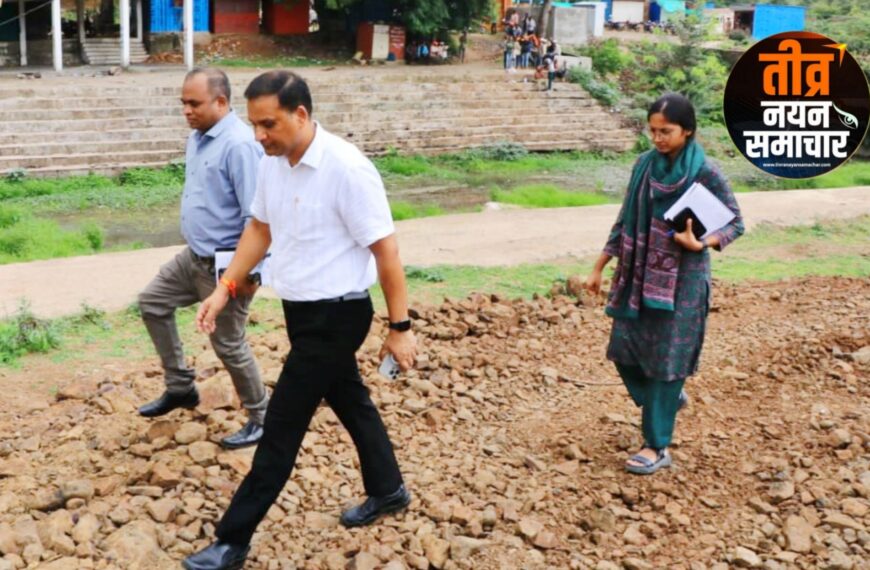झाबुआ – कलेक्टर योगेश भरसट ने उप स्वास्थ्य केंद्र एवं ग्राम पंचायत का किया निरीक्षण , लापरवाही पर सचिव पर गिरी गाज निलंबन करने के दिए निर्देश ।