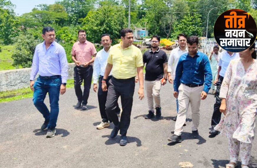 जबलपुर – कलेक्टर राघवेंद्र सिंह ने बरगी बांध पहुंचकर जल भराव की स्थिति का जायजा , अधिकारीयों को दिए आवश्यक दिशा निर्देश ।