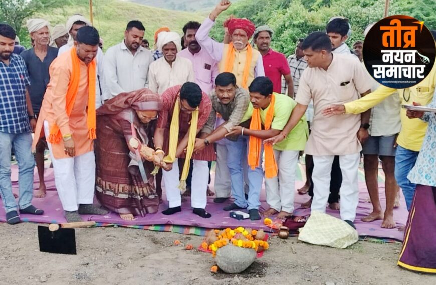 आलीराजपुर – कैबिनेट मंत्री नागरसिंह चौहान ने वालपुर क्षेत्र को दी विकास कार्यों की नई सौगात , डीपी का लोकार्पण , साइकिल वितरण एवं सड़क निर्माण का किया भूमिपूजन ।