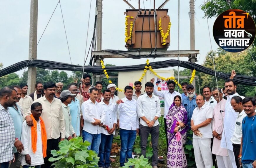 आलीराजपुर – सांसद अनिता नागरसिंह चौहान ने 1.19 करोड़ रुपए की लागत से जोबट विधानसभा मे 10 विद्युत डीपी का किया लोकार्पण ।