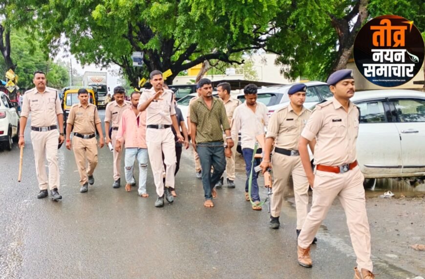 झाबुआ – पुलिस के साथ गाली गलोच कर दी धमकी , कहा 50 केस…